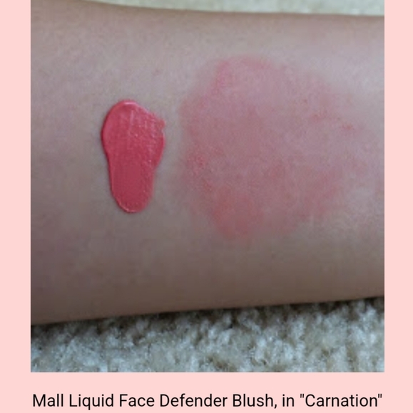 Mally liquid face defender blush (Carnation). - Picture 4 of 8